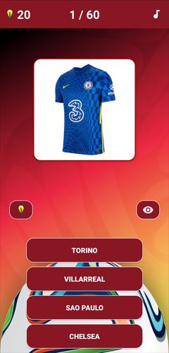Guess the Soccer Logo Quiz экрана 2
