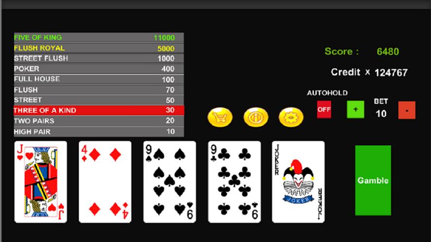 Video Poker Royal Casinoスクリーンショット1
