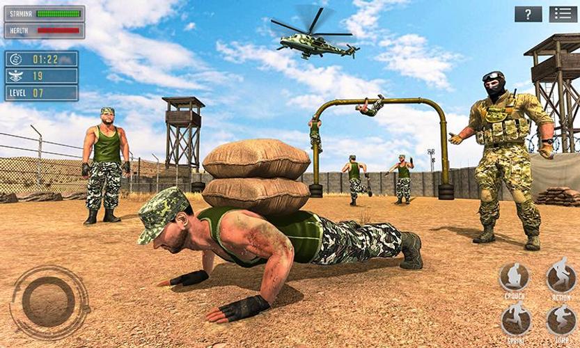 US Army Training School Game स्क्रीनशॉट 1