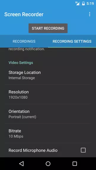 Riv Screen Recorder স্ক্রিনশট 4