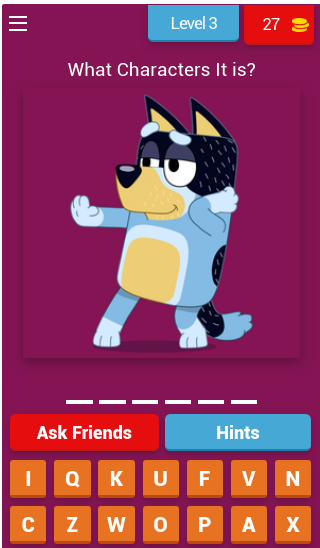 BLUEY QUIZ zrzut ekranu 3