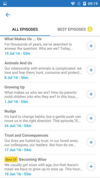 Podcast App -  Podcasts Screenshot 2