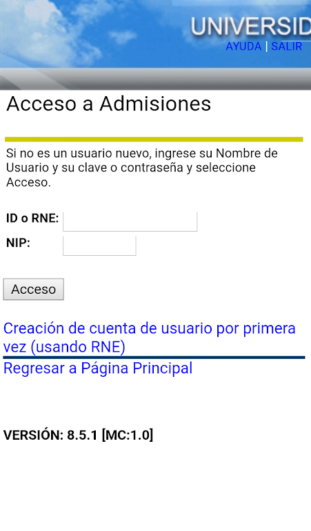Autoservicio UASD Screenshot 3