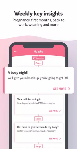 Screenshot LactApp: Breastfeeding expert 2