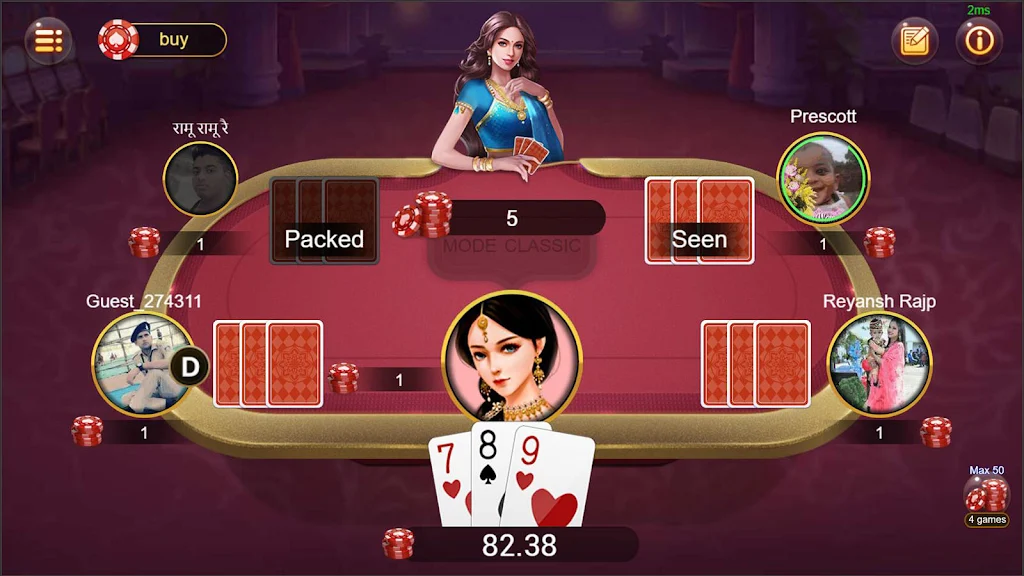 Teen Patti Moment屏幕截圖3