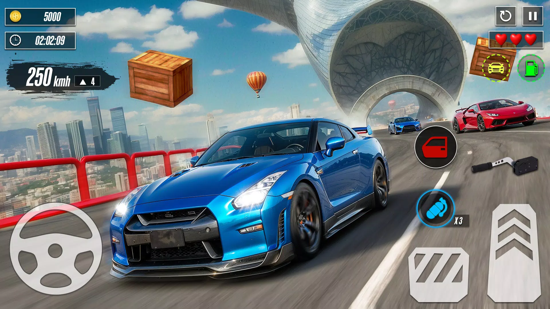 Mega Ramp Stunt: GT Car Racing屏幕截圖3