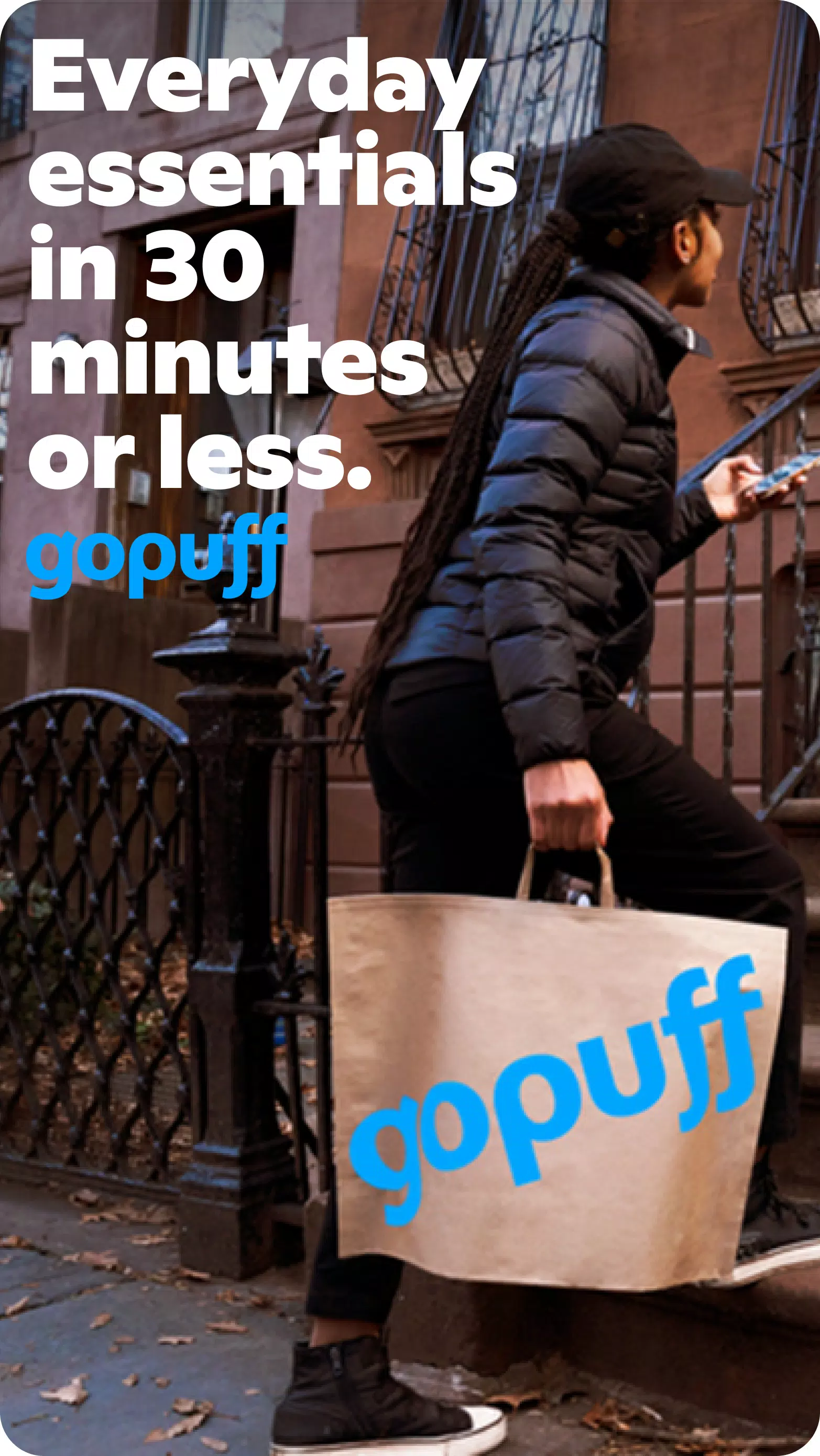 Gopuff—Alcohol & Food Delivery屏幕截圖1