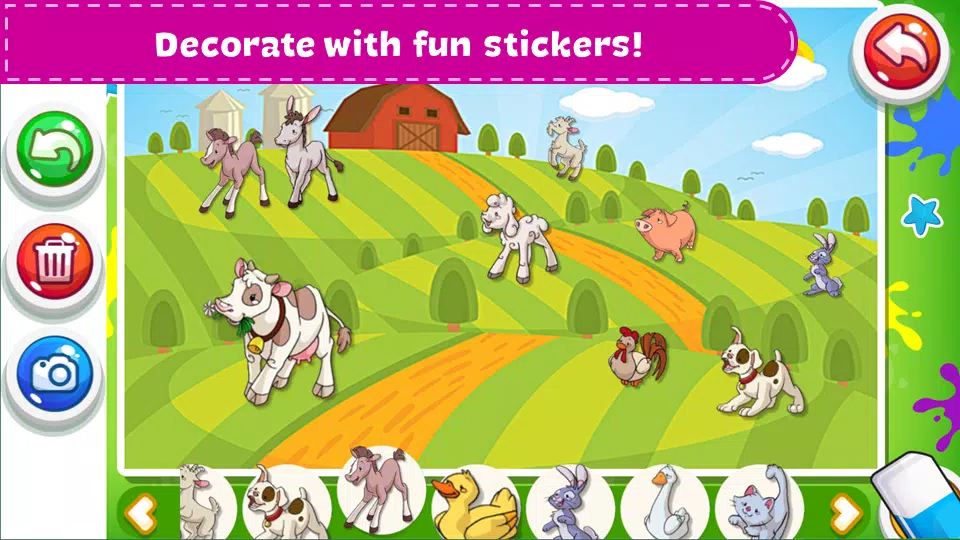 Coloring Book - Kids Paint Screenshot 2