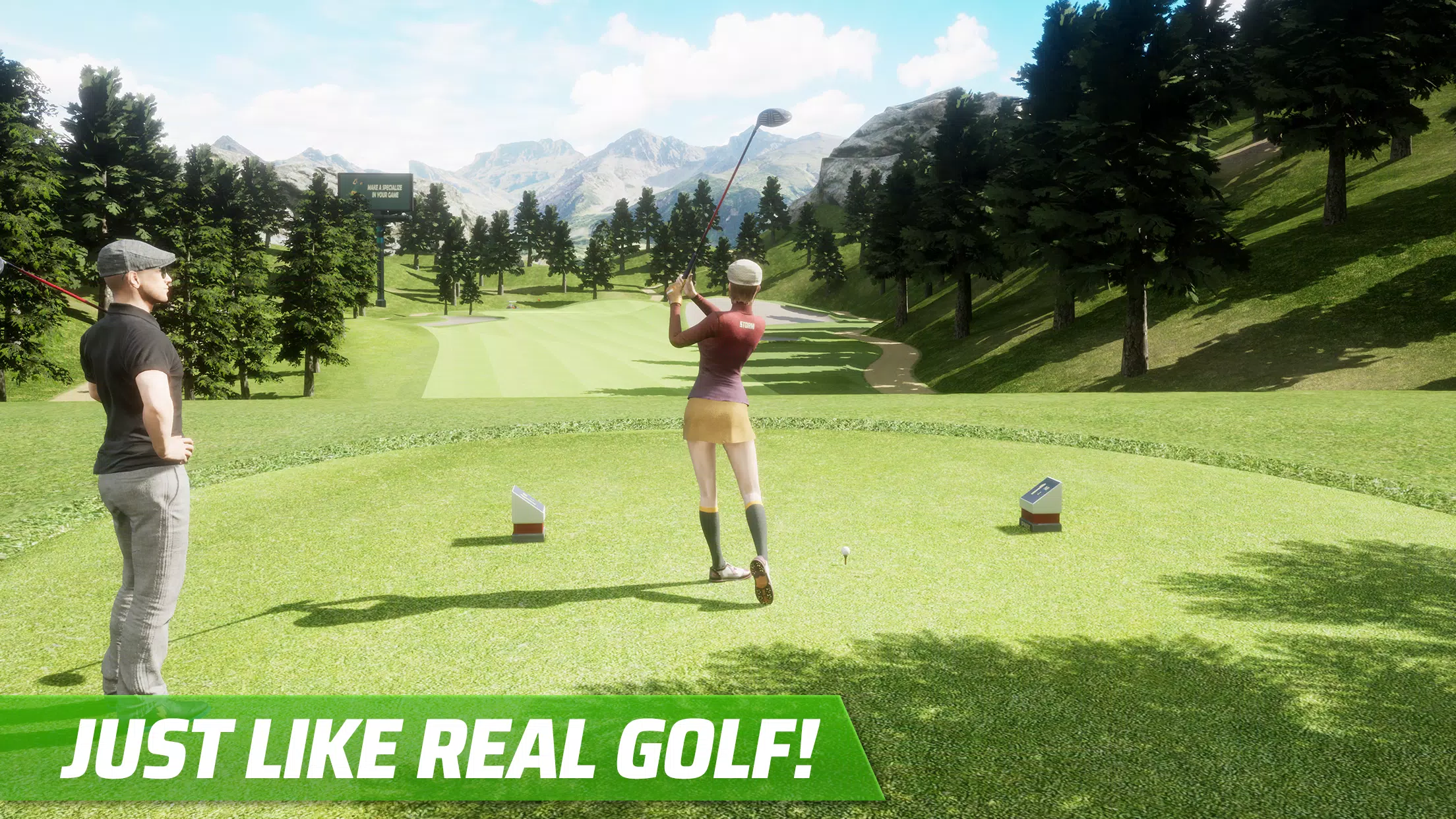Screenshot Golf King 1