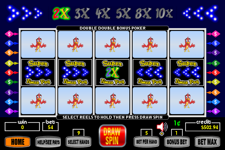 Super Times Pay Spin Poker - FREE Screenshot 2