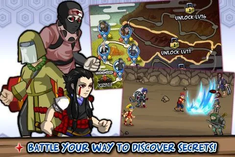 Ninja Saga ảnh chụp màn hình 1