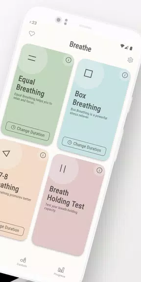 Screenshot Breathe: relaxe & foque 2