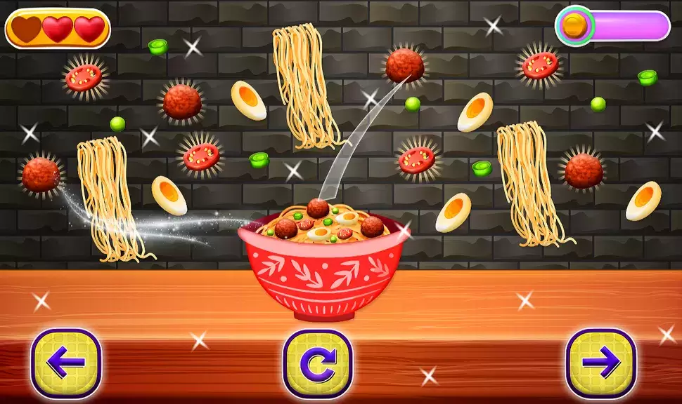 Crispy Noodles Cooking Game屏幕截圖4