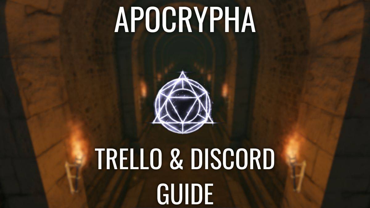 Apocrypha Official Trello, Discord lanciata