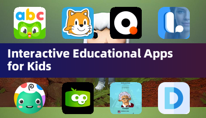 Mga interactive na pang -edukasyon na apps para sa mga bata