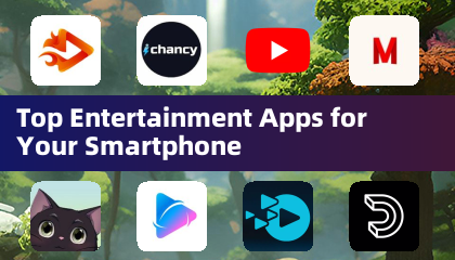 Aplikasi hiburan teratas untuk telefon pintar anda