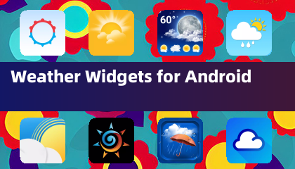 Wetterwidgets für Android