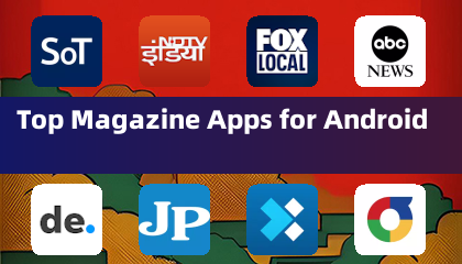 Nangungunang magazine apps para sa Android