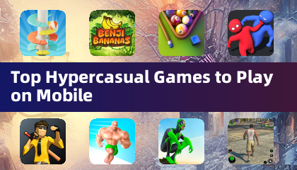 Meilleurs jeux hypercastuels à jouer sur mobile