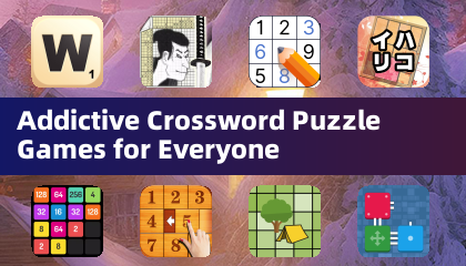 Nakakahumaling na mga larong puzzle ng crossword para sa lahat