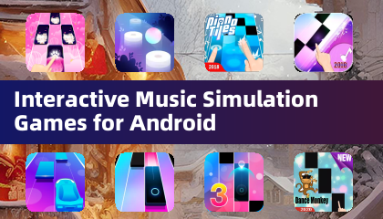 Mga interactive na laro ng simulation ng musika para sa Android