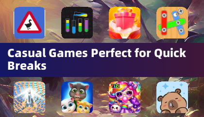 Casual Games Perfect for Quick Breaks