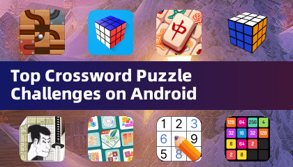 Android向けトップクロスワードパズルチャレンジ
