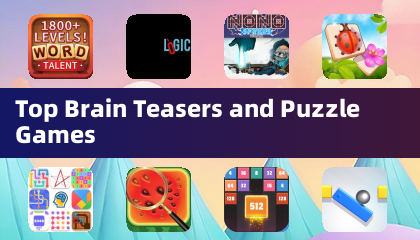 Top Brain Teasers and Puzzle Games