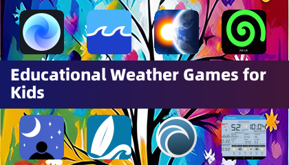 Educational Weather Games for Kids