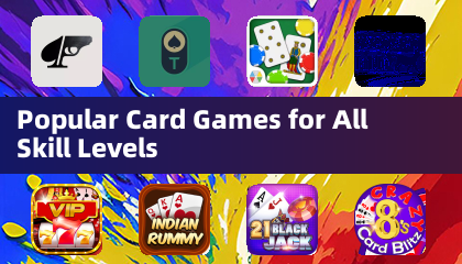 各技能水平皆宜的流行纸牌游戏