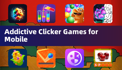 Suchtige Klickerspiele für Mobilgeräte