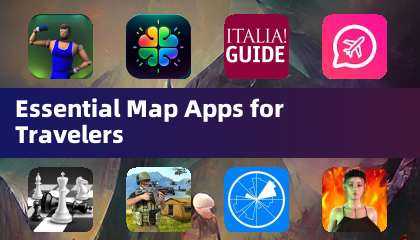 Wichtige Karten-Apps für Reisende