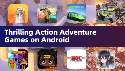 Jeux d'action et aventure palpitants sur Android
