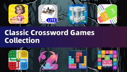 Klassische Kreuzworträtsel-Spiele-Sammlung