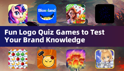 브랜드 지식을 시험해보는 재미있는 로고 퀴즈 게임