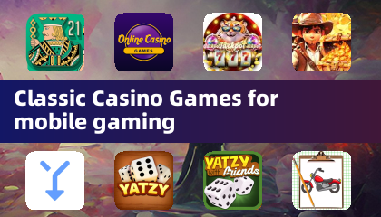 适用于移动游戏的经典赌场游戏