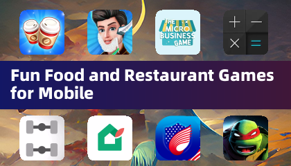 Fun Food and Restaurant Games for Mobile