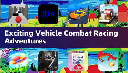 흥미진진한 차량 전투 레이싱 모험